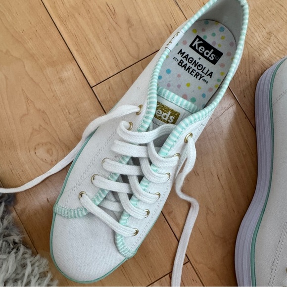 NEW Magnolia Bakery x Keds Platform Sneakers - Picture 11 of 16